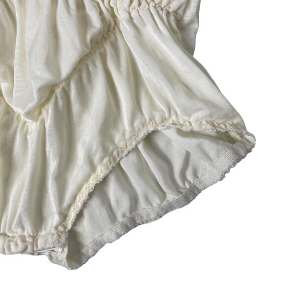 Vintage Bodysuit Shapewear‎ Milady Size 36C Ivory White Lightly Padded - Picture 5 of 14